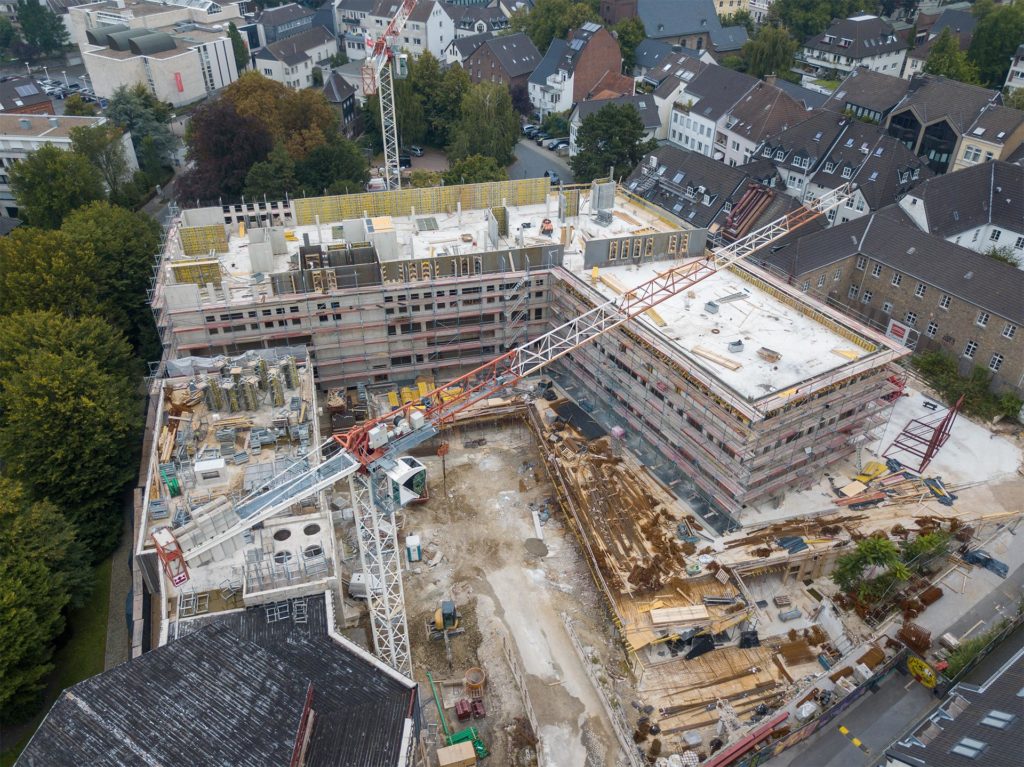 Foto vom Rathaus Ratingen August 201