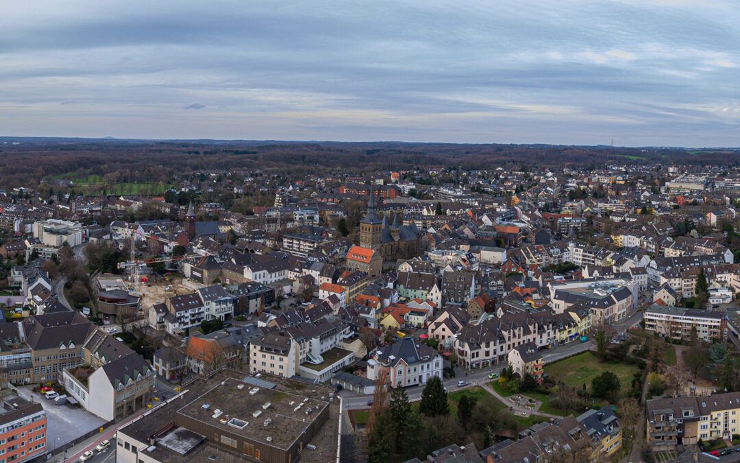 In den Medien: Unsere Luftaufnahmen aus Ratingen