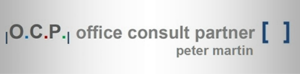 Logo OCP office consult partner Ratingen – Webdesign von Nestocom Ratingen